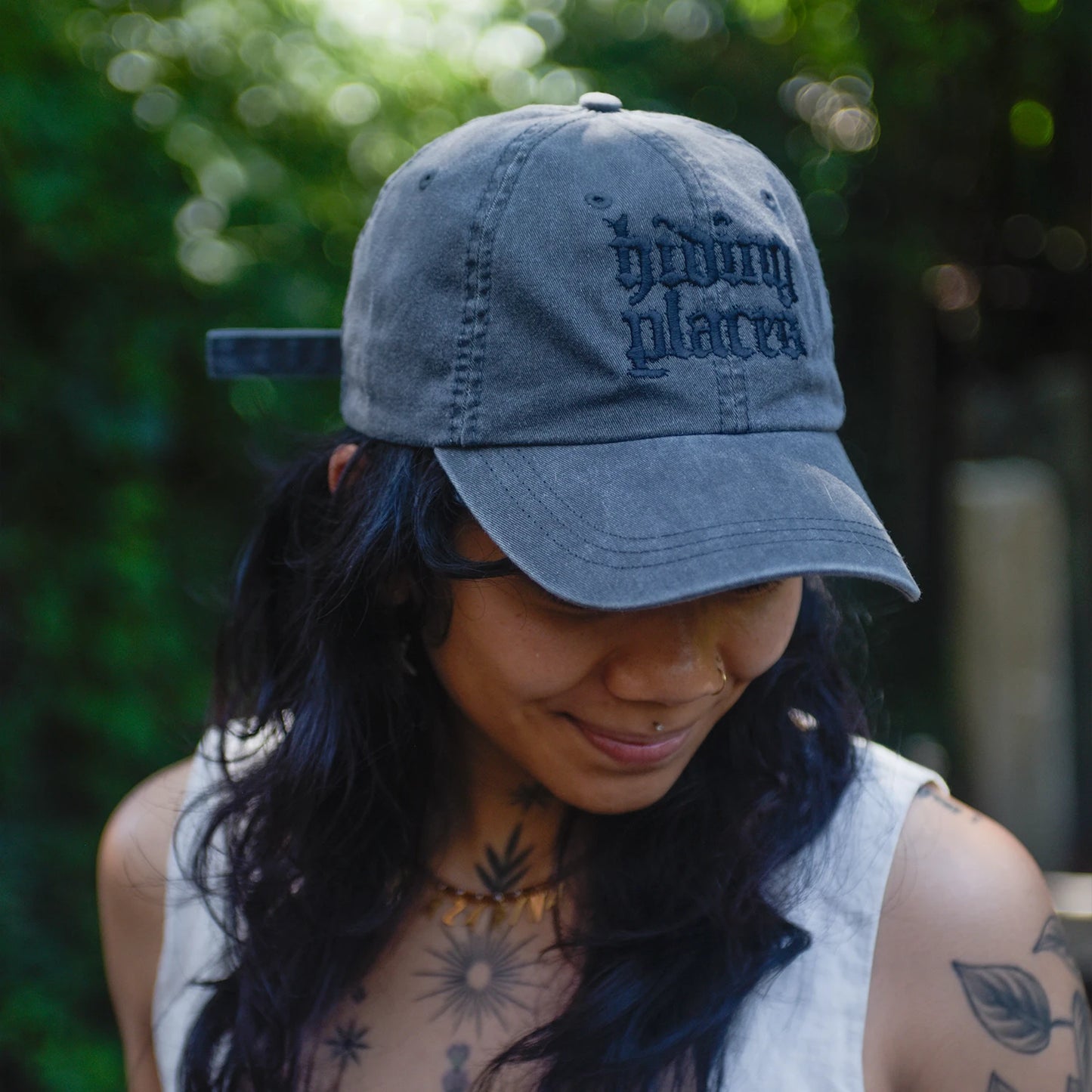 black on black hat